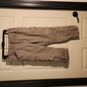 LL bean linen blend pants